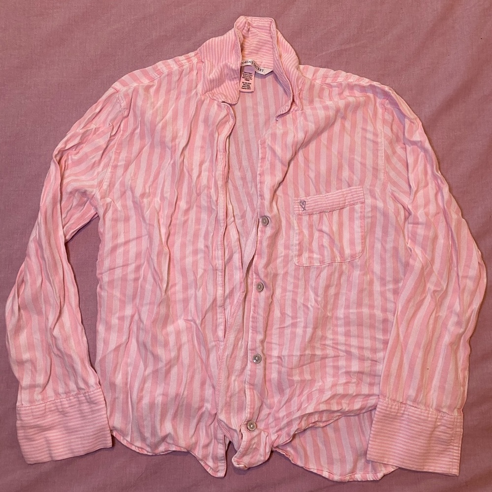 VS small linen PJ top